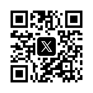 BAHAMA公式XへのリンクQRコード