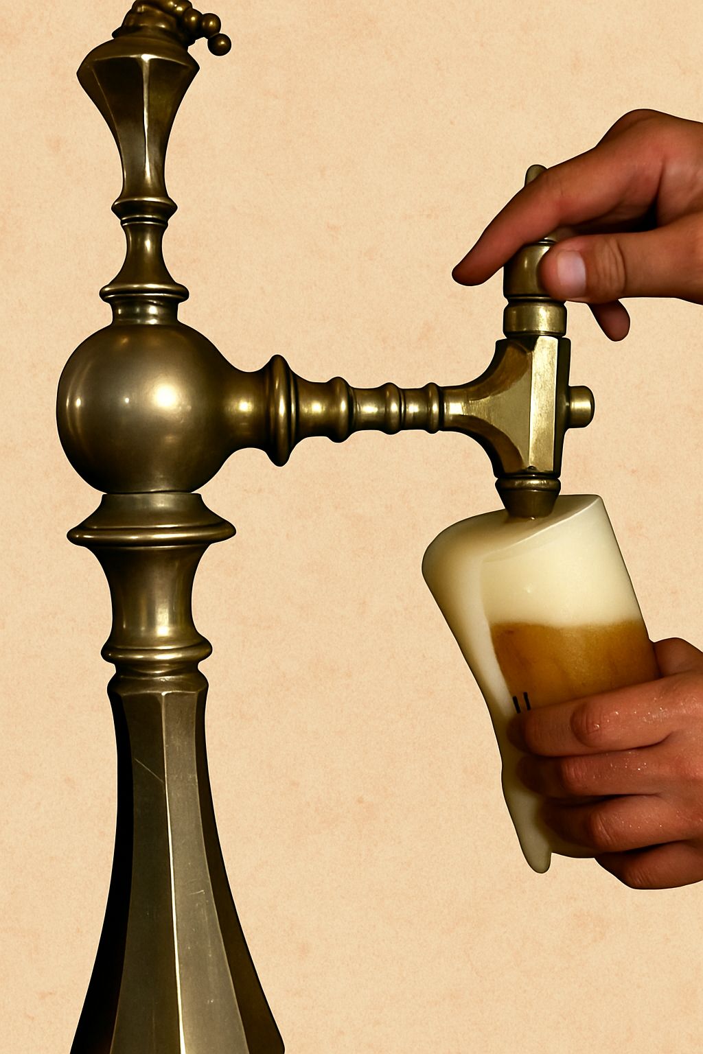 帝政ドイツ時代の超希少ビアタワー Kaiserhahn